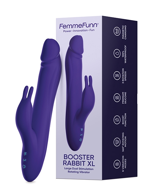 Shop Femme Funn Booster Rabbit XL - Purple online