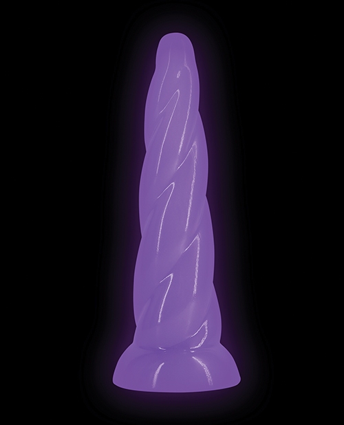 Firefly Siren Glow in the Dark Dildo - Purple for sale