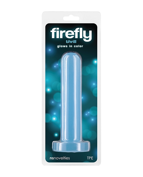 Shop Firefly Thrill Glow in the Dark Dildo - Small - Blue online