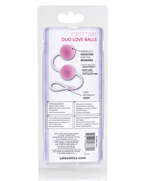 Order First Time Love Balls Duo Lover - Pink online