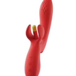 Shop FORTEXA Kinky Finger Flapping Clit & G-Spot Vibrator with App Control Red online