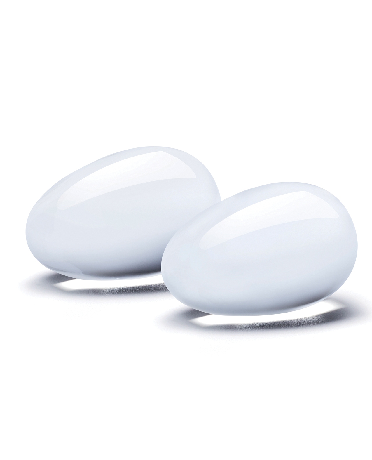 Glas 2 pc Glass Yoni Eggs Set - Clear for sale