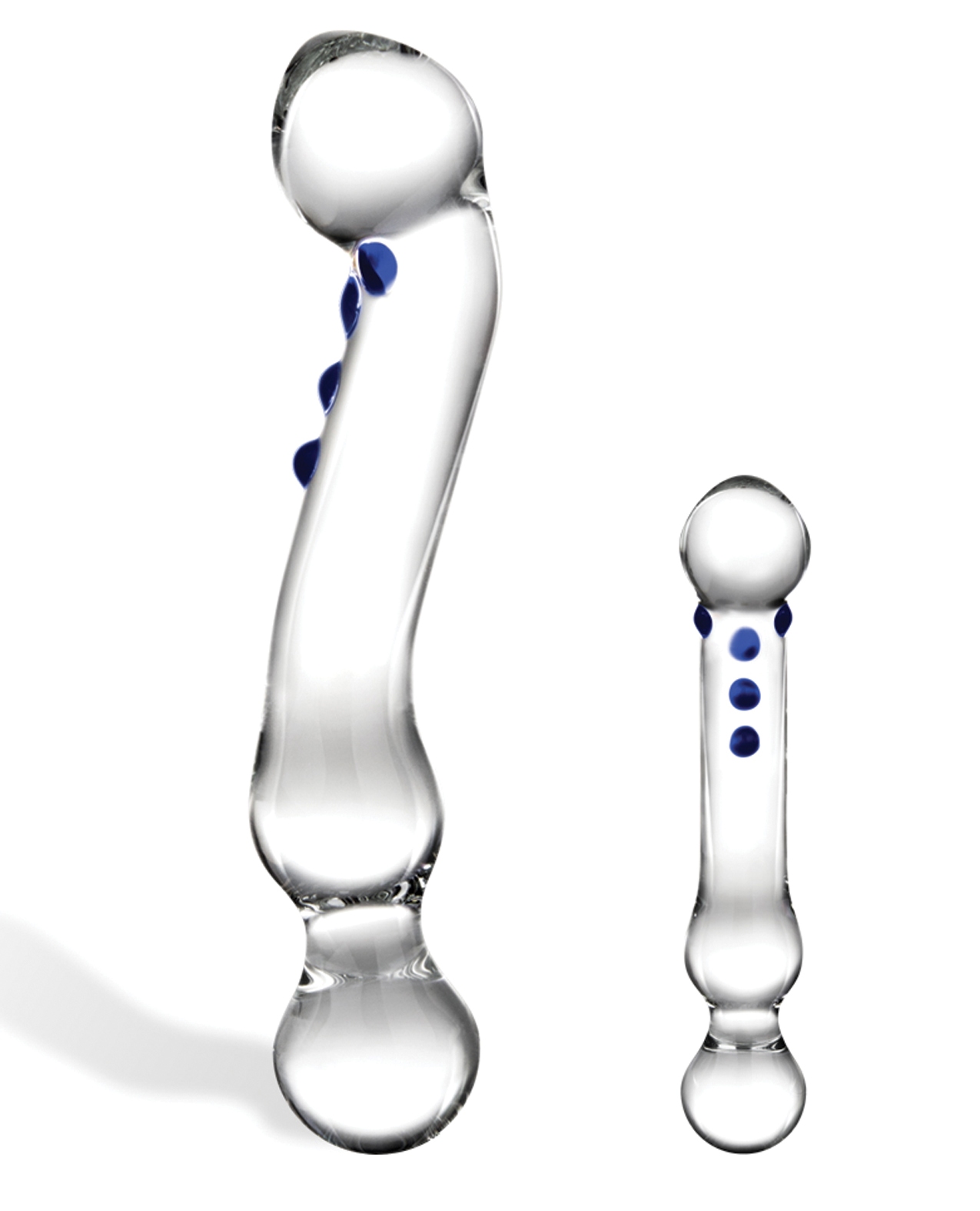 Order Glas 6" Textured G-Spot Glass Dildo online