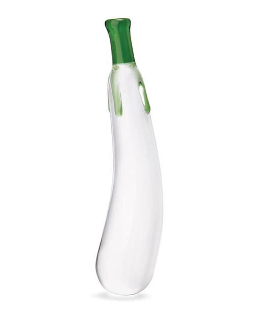 Order Glas 7.25" Dildo Eggplant Ecstasy online
