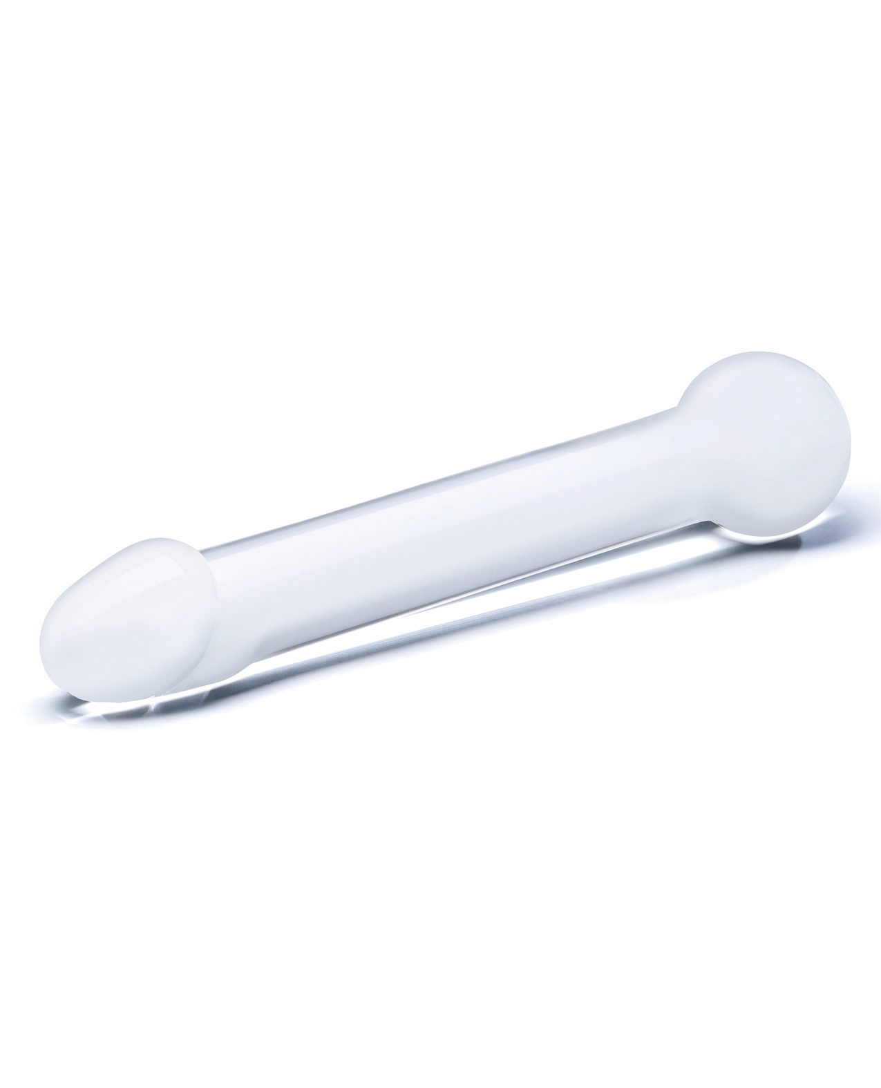 Glas 7" Realistic Head Glass Dildo - Clear for sale