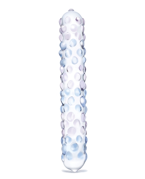 Order Glas Purple Rose Nubby Glass Dildo online