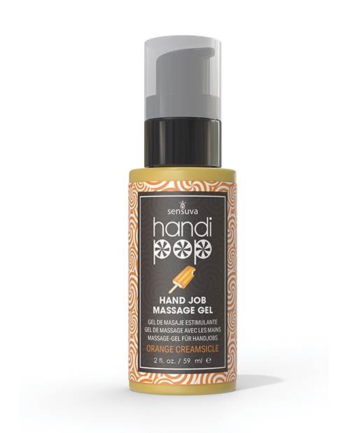 Shop Handipop Hand Job Massage Gel - 2 oz Bottle Orange Creamsicle online