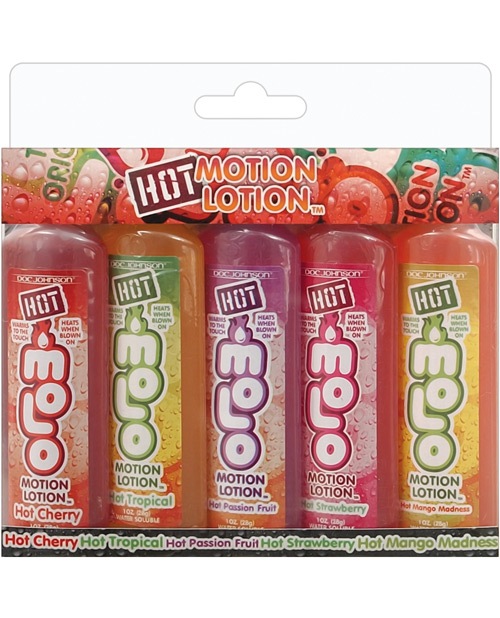Shop Hot Motion Lotion Kit - 1 oz Asst. Flavors Pack of 5 online