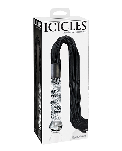 Shop Icicles No. 38 Hand Blown Glass Handled Whip - Clear online