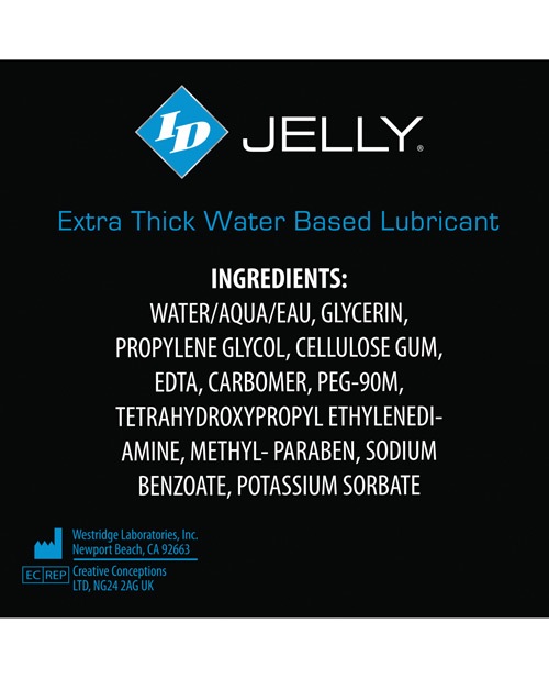 Order ID Jelly Lubricant Travel Tube - 2 oz online