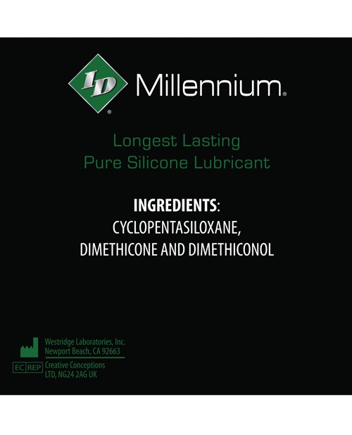 Order ID Millennium Silicone Lubricant - 8.5 oz Bottle online