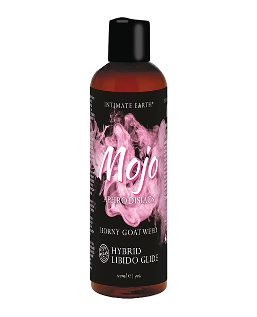Shop Intimate Earth Mojo Horny Goat Weed Hybrid Libido Glide - 4 oz online