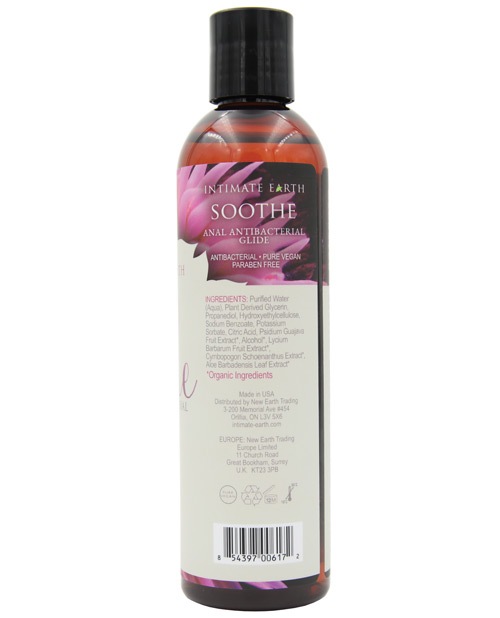 Order Intimate Earth Soothe Anti-Bacterial Anal Lubricant - 240 ml online