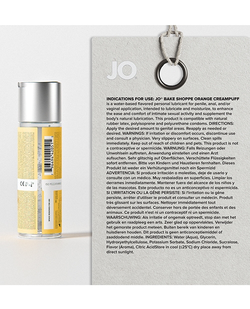 Order JO Bake Shoppe Orange Creampuff Lubricant - 2 oz online