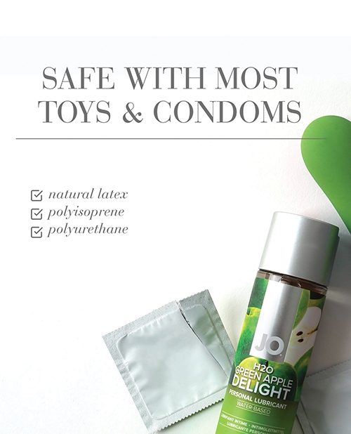 JO H2O - Green Apple Lubricant 1 oz for sale