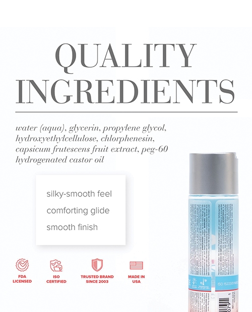 Order JO H2O - Warming Lubricant 4 oz online
