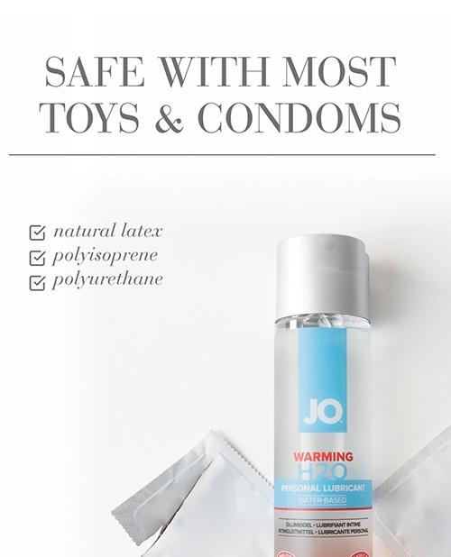JO H2O - Warming Lubricant 4 oz for sale