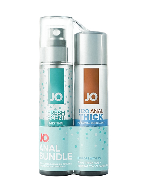 Shop JO Limited Edition Bundle Anal Thick 4 oz + Misting Toy Cleaner 4 oz online