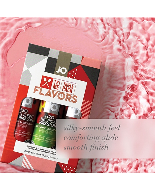 Shop JO Tri-Me Triple Pack - Flavors Various Gift Set 1 oz