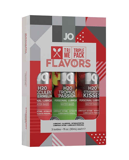 Shop JO Tri-Me Triple Pack - Flavors Various Gift Set 1 oz online