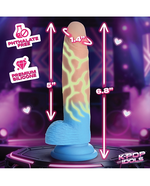 Shop K Pop Idols Silicone Dildo w/Balls #3