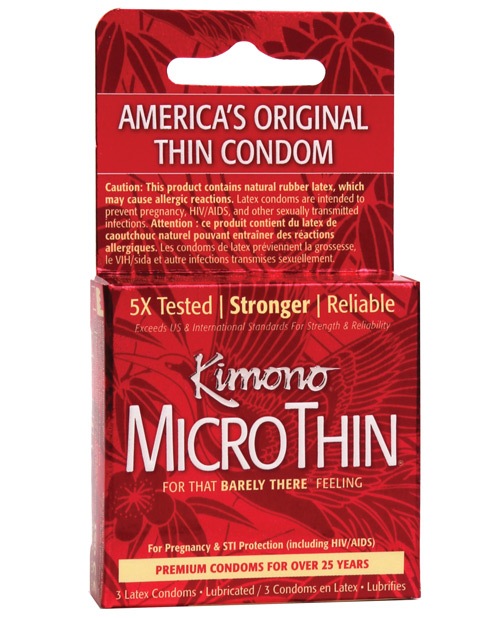Shop Kimono Micro Thin Condoms - Box of 3 online