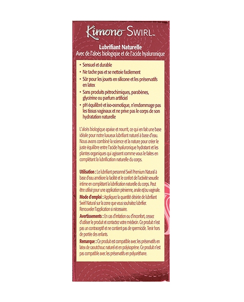 Shop Kimono Swirl Natural Lubricant - 3.4 oz Pump