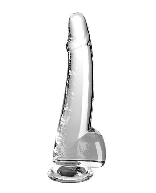Order King Cock Clear 10" Cock w/Balls - Clear online