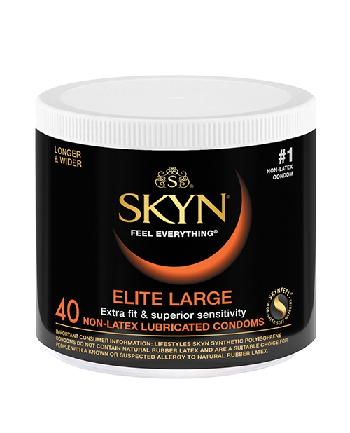 Shop Lifestyles SKYN Elite Large Condoms - Bowl of 40 online
