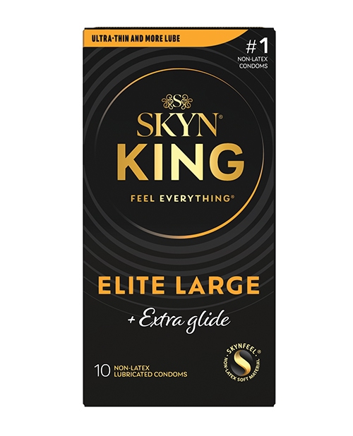 Shop Lifestyles SKYN King Elite Large Ultra Thin & Extra Glide - Box of 10 online