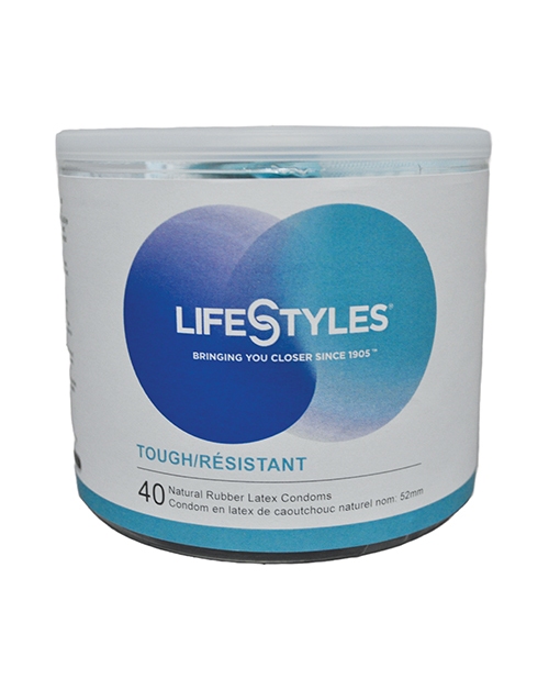 Shop Lifestyles Tough Condoms - Bowl of 40 online