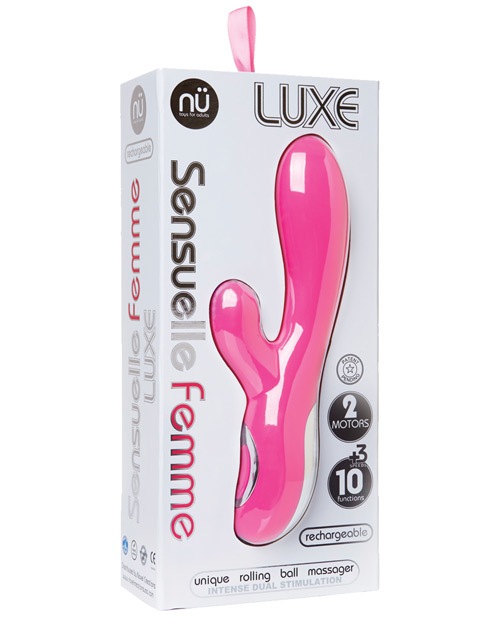 Shop Nu Sensuelle Femme Luxe 10 Fun Rabbit Massager - Pink online