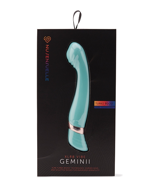 Shop Nu Sensuelle Geminii XLR8 Turbo Boost G Spot - Electric Blue online