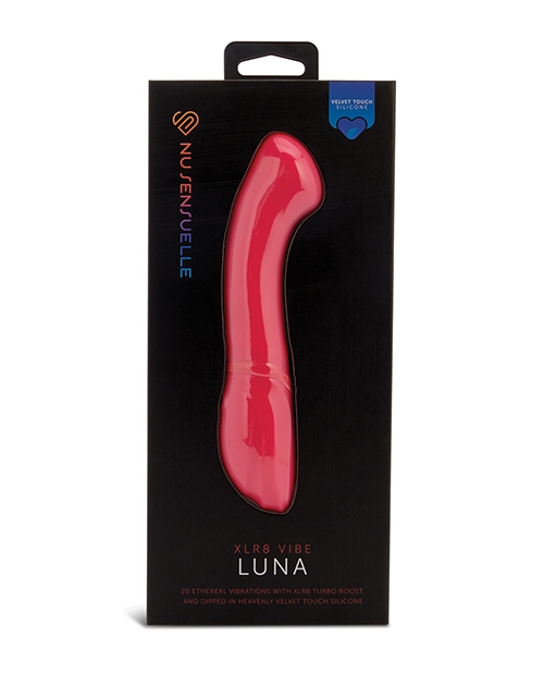 Shop Nu Sensuelle Luna Velvet Touch Vibe - Hot Pink online