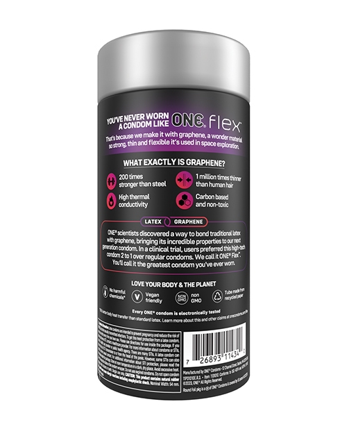 Order One Flex Graphene Condoms - Pack of 10 online