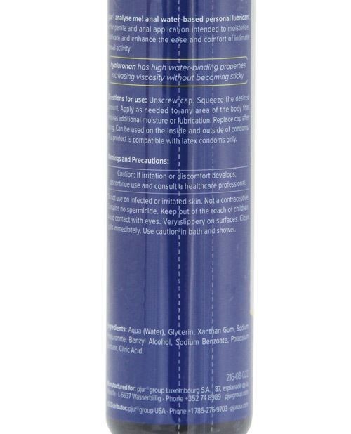 Order Pjur Analyse Me Water Based Personal Lubricant - 100 ml Bottle online