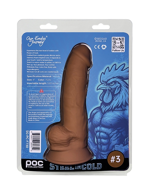 Order Power of Cock 8" Dildo - Tan online