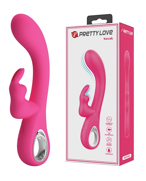 Shop Pretty Love Novak Handle Rabbit w/Bunny - Pink online