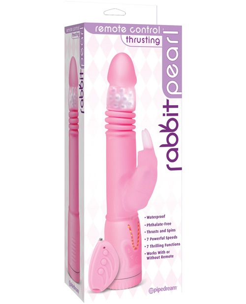 Shop Remote Control Thrusting Rabbit Pearl - Pink online