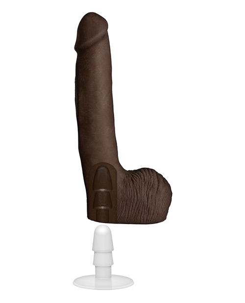 Rob Piper Cock w/Balls & Suction Cup - Chocolate for sale