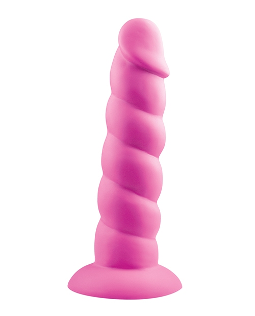 Shop Rock Candy Suga Daddy 7" Silicone Dildo - Pink online