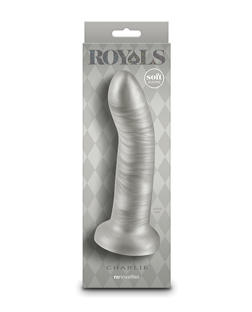 Shop Royals 7" Charlie Curved Dildo - Metallic Champagne online