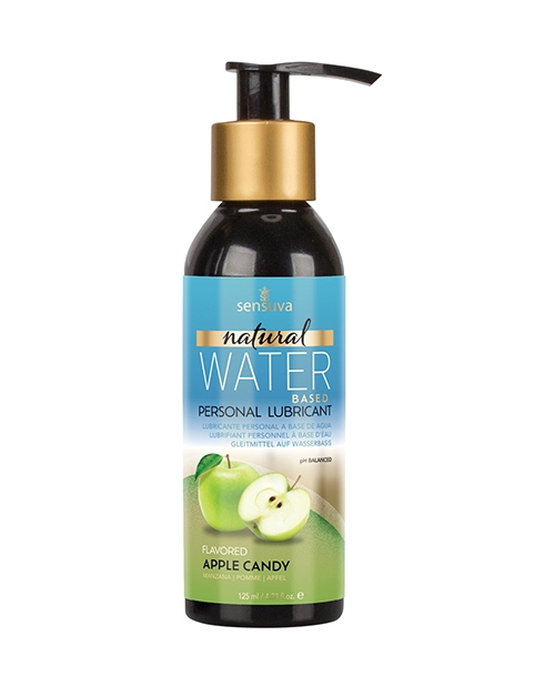 Shop Sensuva Natural Water Based Personal Moisturizer - 4.23 oz Apple Candy online