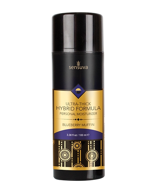 Shop Sensuva Ultra Thick Hybrid Personal Moisturizer - 3.38 oz Blueberry Muffin online