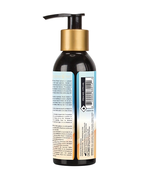 Order Senuva Natural Water Based Personal Lubricant - 4 oz Orange Creamsicle online