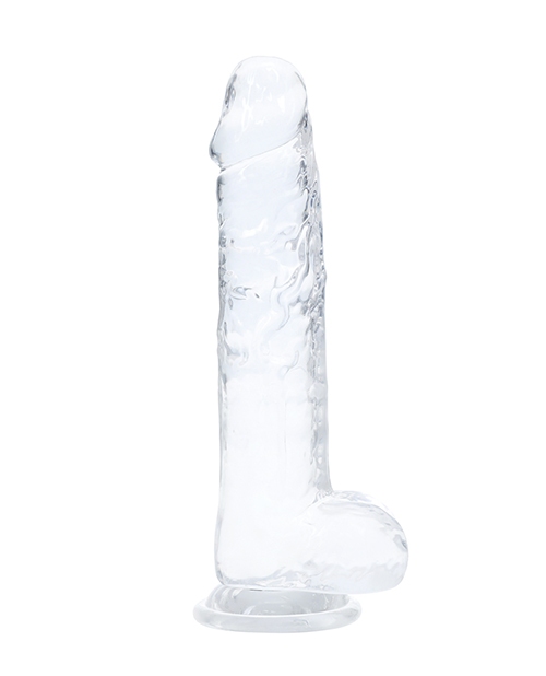 Shots Real Rock LED Touch 7" Dong - Crystal Clear for sale