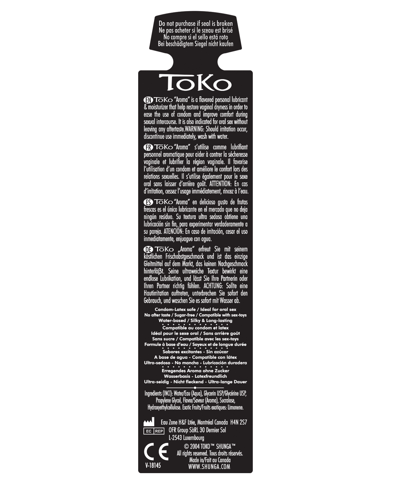 Order Shunga Toko Aroma Flavoured Lubricant - 5.5 oz Melon Mango online