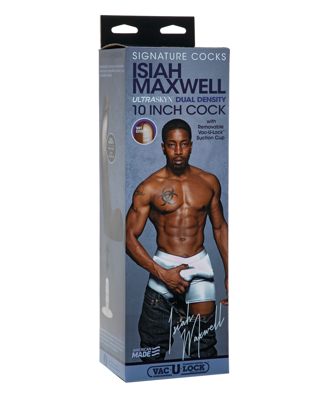 Shop Signature Cocks ULTRASKYN 10" Cock w/Removable Vac-U-Lock Suction Cup - Isiah Maxwell online