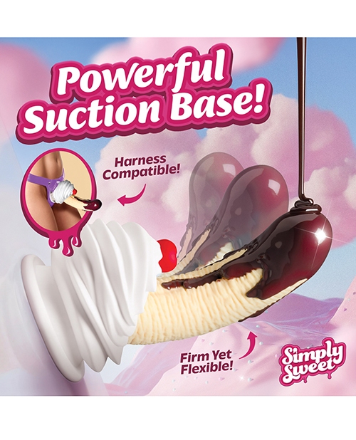 Buy Simply Sweet Chocolate Dipped Banana Split Premium Silicone Dildo