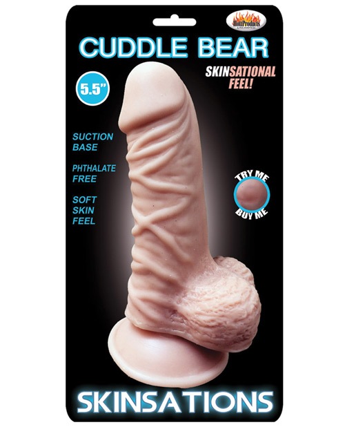 Shop Skinsations Cuddle Bear 5.5" Dildo online